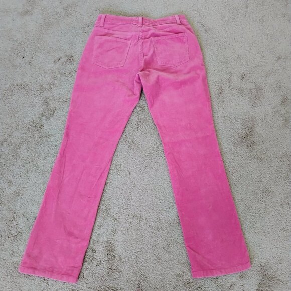 Talbots Corduroy Woman's Pink Jeans Size 6P Zipper casual - Picture 6 of 7